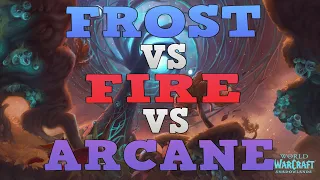 Fire vs Frost vs Arcane Mage in Mythic plus! (low key +15)