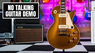 No Talking Guitar Demo - Gibson Les Paul Standard ’50s P90 Gold Top