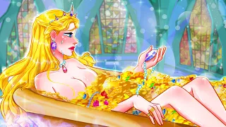 Tears Of Gold - The Golden Princess 👸✨ Bedtime Stories - English Fairy Tales 🌛 Fairy Tales Every Day