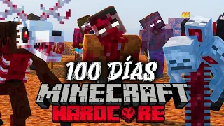 SOBREVIVÍ 100 Días en un APOCALIPSIS ZOMBIE en MINECRAFT HARDCORE... Y esto fue lo que pasó