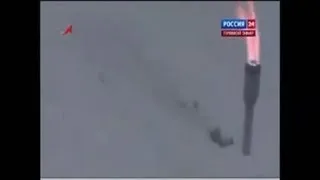 Взрыв ракеты Протон М  Байконур 02 07 2013