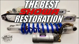 Honda CR250 Full Restoration - Part 4 - Showa Rear Shock Rebuild