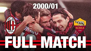 Leonardo and Sheva's brace for a thriller | AC Milan v Roma | Full Match | Sereia 2000/01