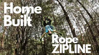 DIY ROPE Zipline