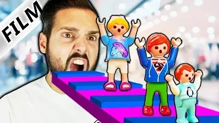 Playmobil Film Deutsch ENTKOMME VOR KAAN! JULIAN, EMMA + HANNAH IN YOUTUBER OBBY! Familie Vogel