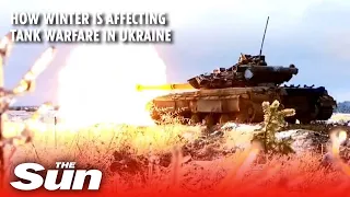 How winter is affecting tank warfare in Ukraine