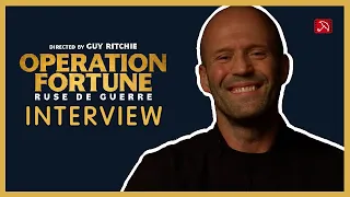 Jason Statham: "Guy Ritchie got me out of the streets!" *OPERATION FORTUNE Interview*