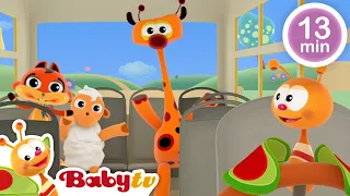 Les roues de l'autobus  🚍 + de chansons et de comptines pour les enfants | BabyTV Français