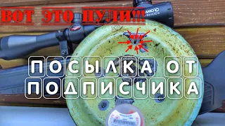 САМЫЕ МОЩНЫЕ ПУЛИ ДЛЯ ПНЕВМАТИКИ !!! посылка от подписчика