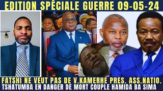 FATSHI ABOYI V.KAMERHE PRES.ASS.NATIO.MBOSO BLOQUE TSHATUMBA ENTRE LA VIE ET LA MORT C.NANGAA AVANCE