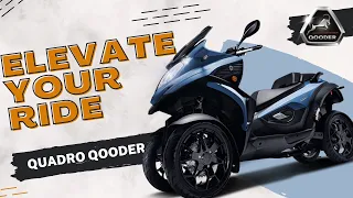 Elevate Your Ride with Quadro Qooder: The Ultimate Four-Wheeled Scooter