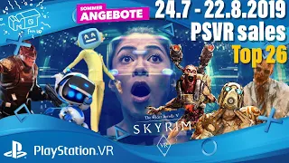 Playstation VR  sales / 24.7 - 22.8.2019  / deutsch / german