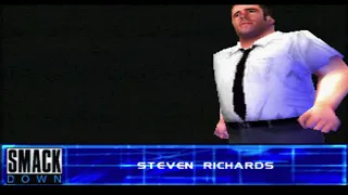 WWF Smackdown! 2 Know Your Role (PS1) - Steven Richards & Taka Michinoku Entrances