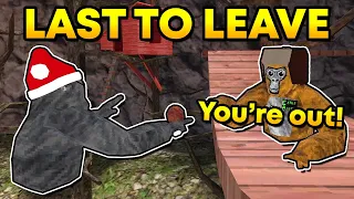 Last To Leave Bridge Wins! | Gorilla Tag VR