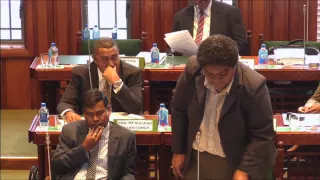 Fijian  Minister for Youth and Sports responds to question