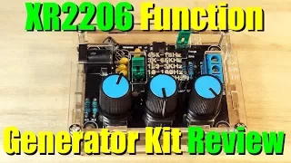 XR2206 Function Generator Kit Review