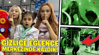 UZUNMAKARNA İLE GECE GİZLİCE EĞLENCE MERKEZİNDE KALDIK !? @uzunmakarna9841 @OykuKarta