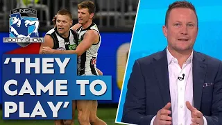 Breaking down Collingwood's historic win over West Coast - Sunday Footy Show | Footy on Nine