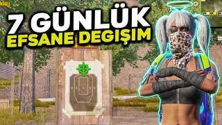 7 GÜNLÜK EFSANE DEĞİŞİM!! HEADSHOT CANAVARI OLMAYA HAZIRMISIN?? | PUBG Mobile