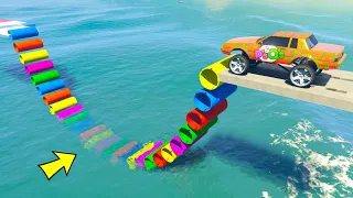 GTA 5 ONLINE 🐷 WATER PARKOUR ESTREMO AL 9999,9999% !!! 🐷 DAJE !!