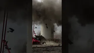 Wind Turbine Wednesday #wednesday #demolition