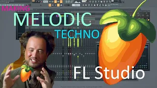 Making a Melodic Techno Track from scratch in Fl Studio 20 tutorial