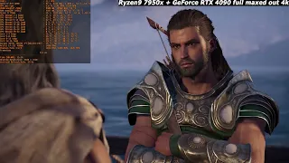 Ryzen9 7950x + GeForce RTX 4090 | Assassin's Creed Odyssey full maxed out 4k