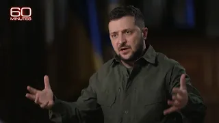 Володимир Зеленський дав інтерв’ю для програми 60 Minutes американського телеканалу CBS