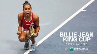Serbia vs Canada | Billie Jean King Cup Play-offs Highlights | ITF