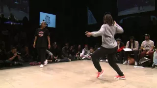 1/4 finale HIP HOP : Aurele (FRA) vs Anissa (FRA)