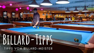Billard - Anfänger-Tipps vom Profi