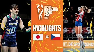 🇯🇵 JPN vs. 🇨🇿 CZE - Highlights  Phase 1 | Women's World Championship 2022