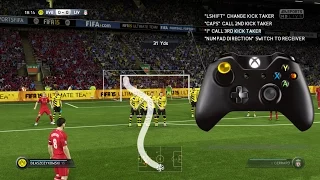 FIFA 16 /FIFA 15 KNUCKLEBALL/POWER FREEKICK TUTORIAL