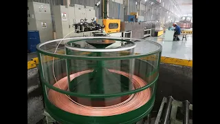Inline annealing furnace copper tube machine copper tube equipment pipe machinery production cast an