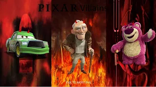 Pixar Villains: Evil to Most Evil (OUTDATED)