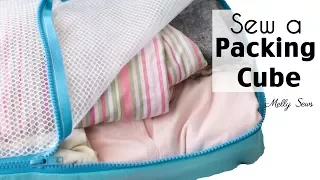 How to Sew and Use DIY Packing Cubes