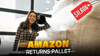 BEST PRODUCT EVER! AMAZON MONSTER RETURNS PALLET | HUMBLE HUSTLE EP. 2
