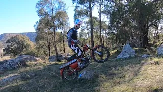 Honda CT110 Postie Trials Bike