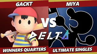 Delta 7 - Gackt (Ness) Vs. Miya (Game & Watch) Smash Ultimate - SSBU