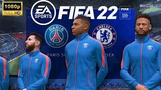 PSG vs Chelsea Champions League Final | FIFA 22 Opening Gameplay | HD