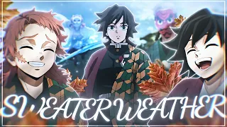 Sweater Weather 𓆩🌊𓆪 "Giyuu/Sabito"  [AMV/Edit] Demon Slayer S4