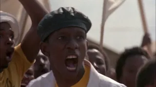 Sarafina (1992) "Oliver Tambo thetha no Botha" HD