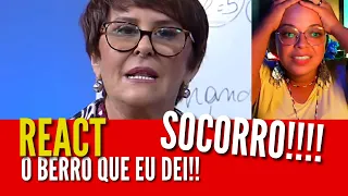 REACT Eu não acredito que a Marcia Fernandez falou isso!!!