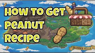 How to get Peanut Recipe