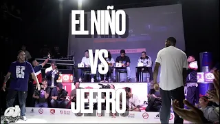 EL NIÑO vs JEFFRO | BBOY TOP 16 | BREAKING FOR GOLD NATIONAL CHAMPIONSHIP | #SXSTV