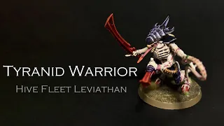 How I Paint A Hive Fleet Leviathan Warrior