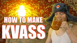 Kvass Recipe (Quick Vs Traditional) - How to Make Kvass from Rye Bread