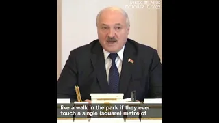 Lukashenko warns Ukraine against 'dirty hands' on 'Crimean Bridge 2' attack in Belarus