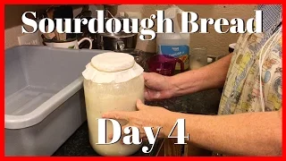 How to Make Sourdough Bread Day 4 | Sourdough Starter | AldermanFarms