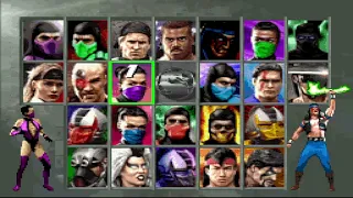 Gameplay Ultimate Mortal Kombat 3 vs Mode - Snes Multiplayer online
